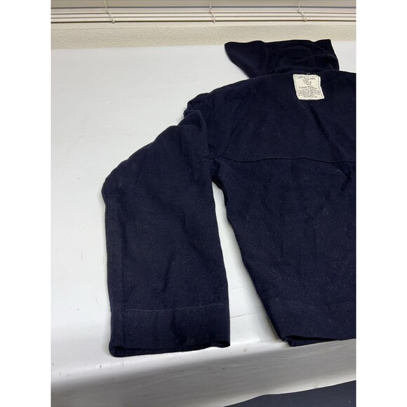 US Navy Sailor Uniform wool Jumper Blue Undress 38S DSA100-71-C-1210 Vietnam Era - Picture 15 of 16